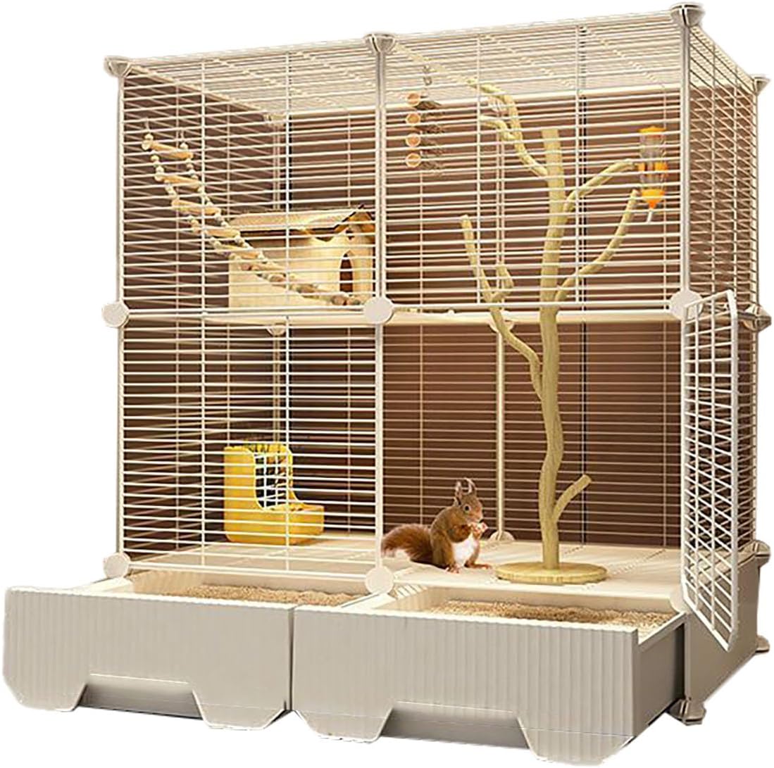 小動物用ケージ　チンチラゲージ　ケージ　80cm [組み立て完成品] 日本発送 小動物用ケージ チンチラケージ 80cm ケージ